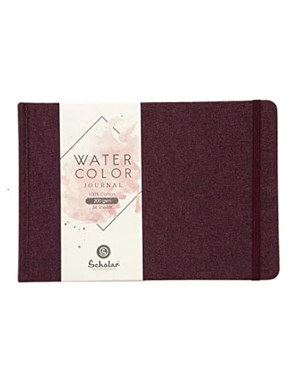 Scholar Watercolor Journal A5