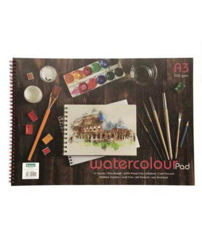 Scholar Watercolor Pad Wire Bound