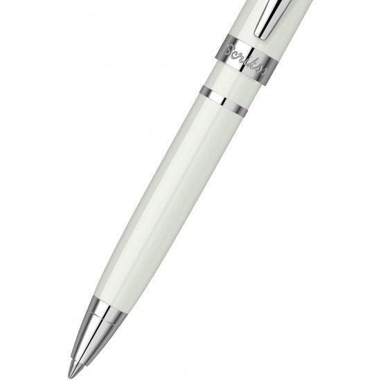 Scrikss Mini Metropolis Ivory-CT Ballpoint Pen