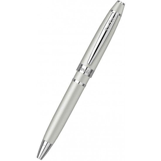 Scrikss Mini Metropolis Matte Grey-CT Ballpoint Pen