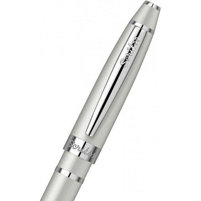 Scrikss Mini Metropolis Matte Grey-CT Ballpoint Pen