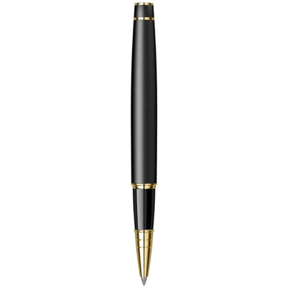 Scrikss Noble 35 Roller Ball Matt Black Gold Pen