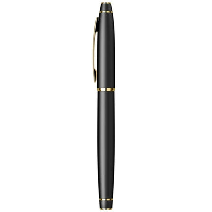 Scrikss Noble 35 Roller Ball Matt Black Gold Pen