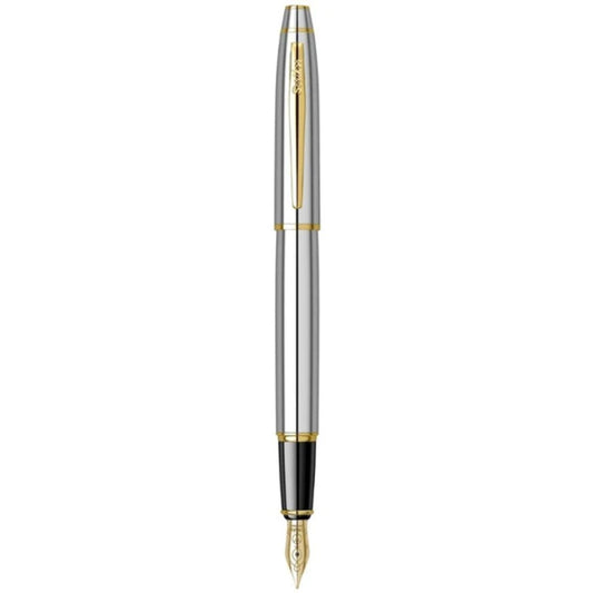 Scrikss Noble Gold Chrome Fountain Pen