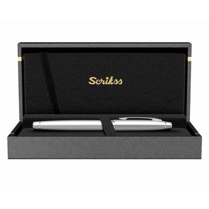 Scrikss Noble Matt Chrome Fountain Pen