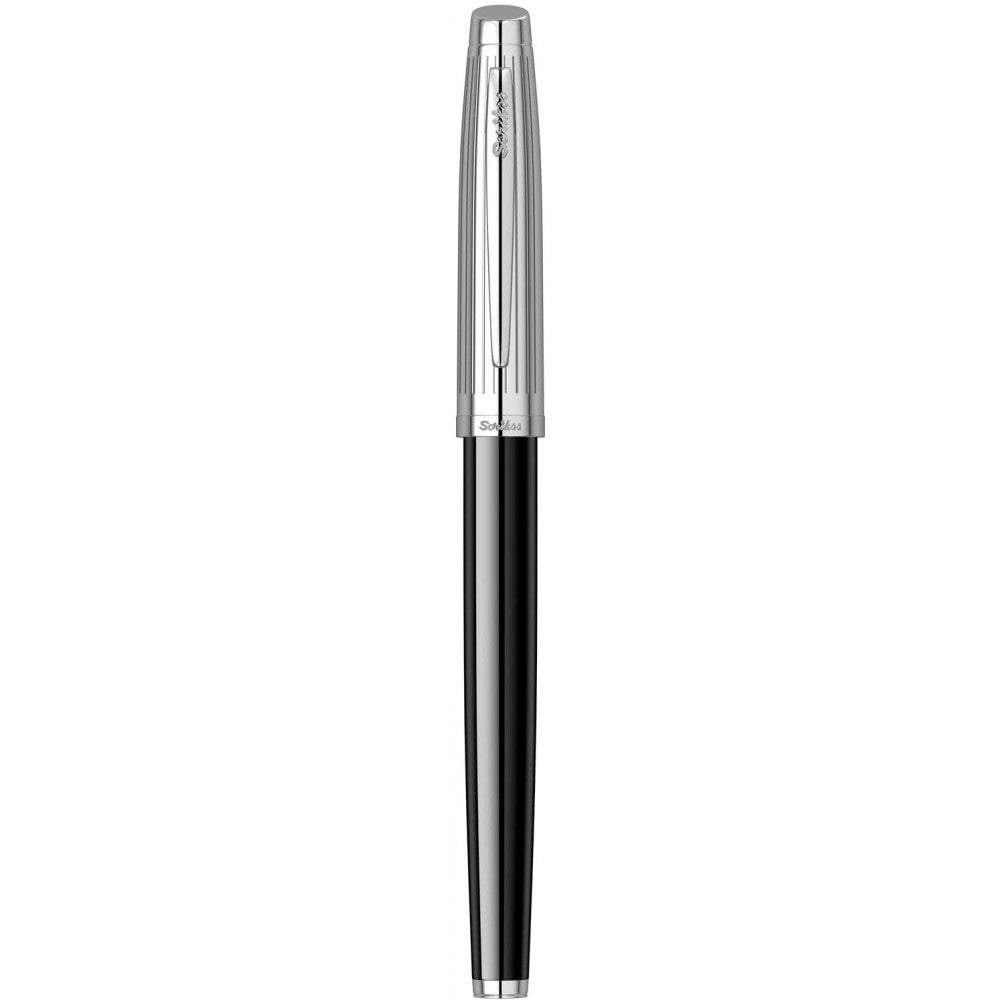 Scrikss Oscar 39 Black Chrome-CT Rollerball Pen