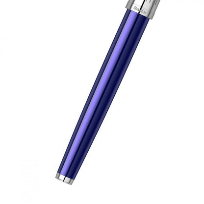 Scrikss Oscar 39 Blue Chrome-CT Rollerball Pen