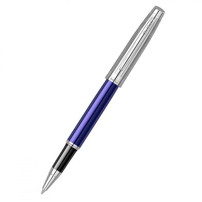Scrikss Oscar 39 Blue Chrome-CT Rollerball Pen