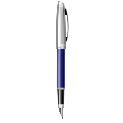 Scrikss Oscar Blue Chrome Fountain Pen