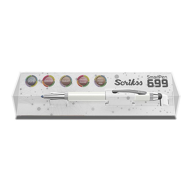 Scrikss Smart Pen 699 White Ball Pen