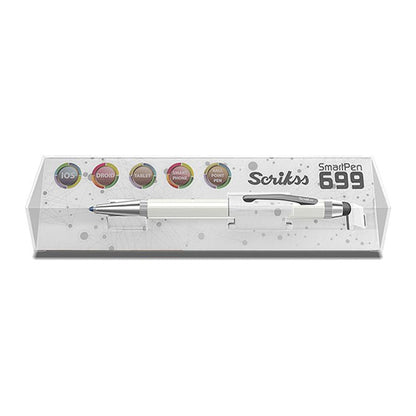 Scrikss Smart Pen 699 White Ball Pen