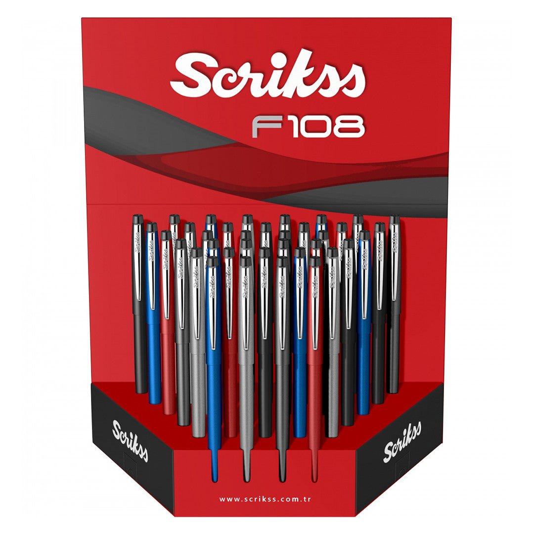 Scrikss Stylus T108 Smoke Grey CT Ball Pen