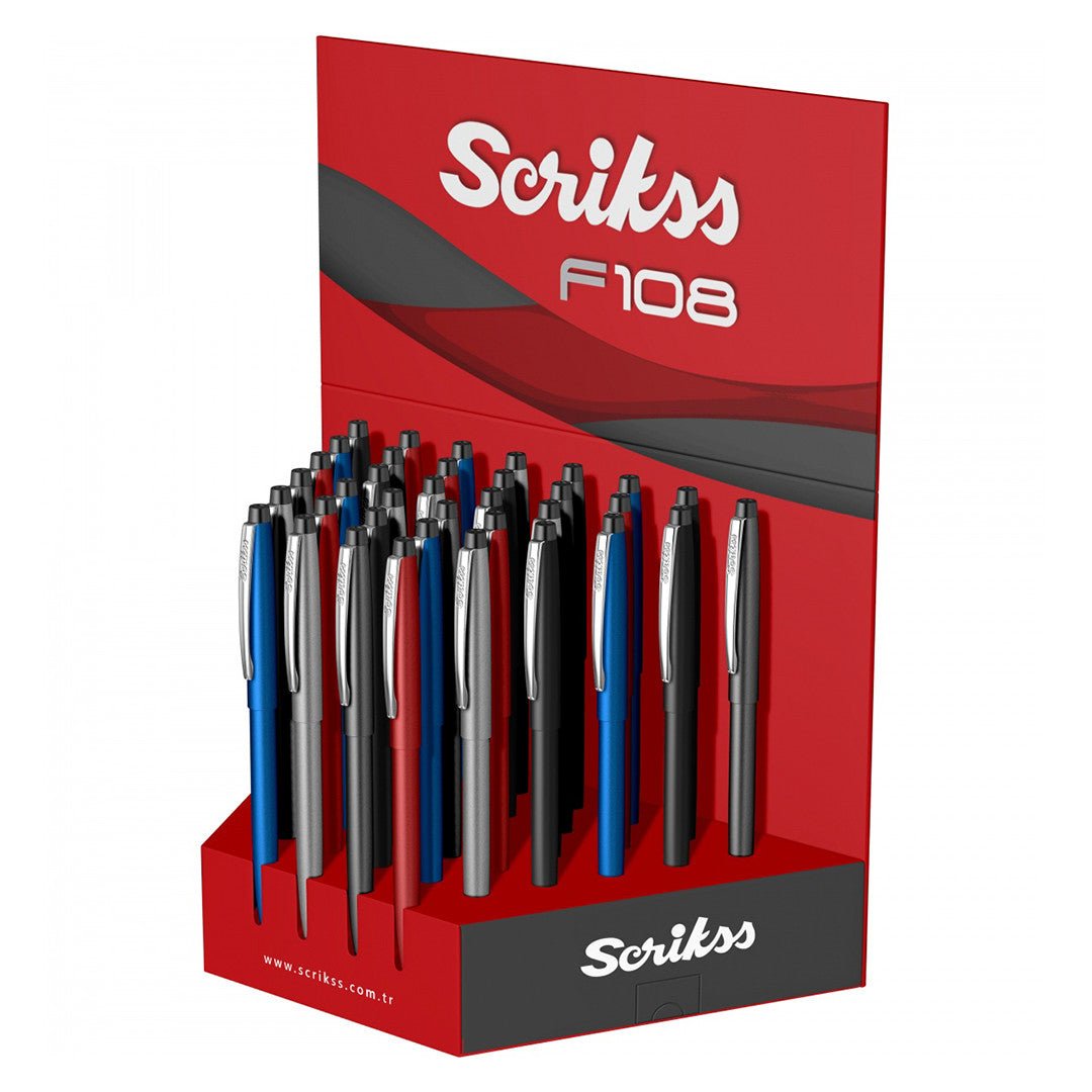 Scrikss Stylus T108 Smoke Grey CT Ball Pen