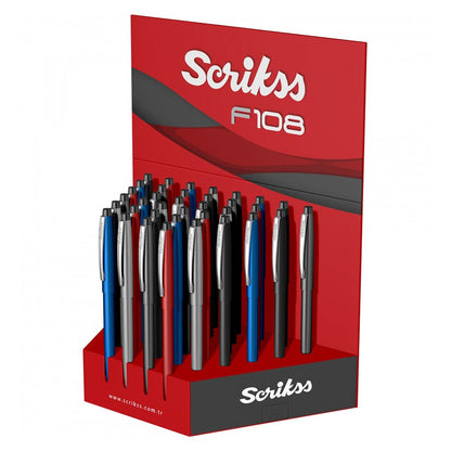 Scrikss Stylus T108 Smoke Grey CT Ball Pen