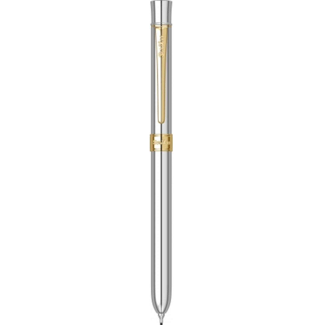 Scrikss Trio Gold Chrome Ball Pen
