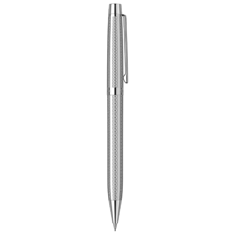 Scrikss Venus 722 Chrome CT Fountain+ Ballpoint Pen+ Mechanical Pencil Set