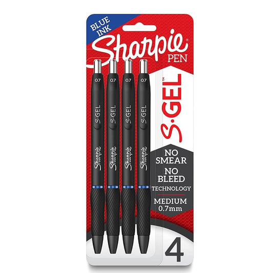 Sharpie S. Gel Pens 0.7mm (Pack Of 4)