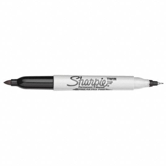 Sharpie Twin Tip Permanent Markers, Fine and Ultra Fine