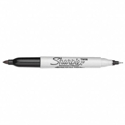 Sharpie Twin Tip Permanent Markers, Fine and Ultra Fine