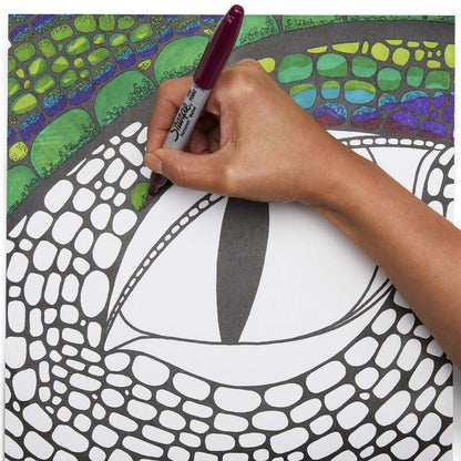 Sharpie Twin Tip Permanent Markers, Fine & Ultra Fine Points