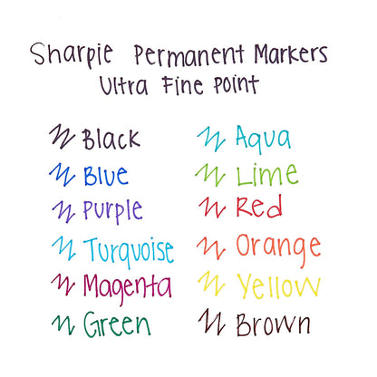 Sharpie Ultra Fine Point Permanent Marker