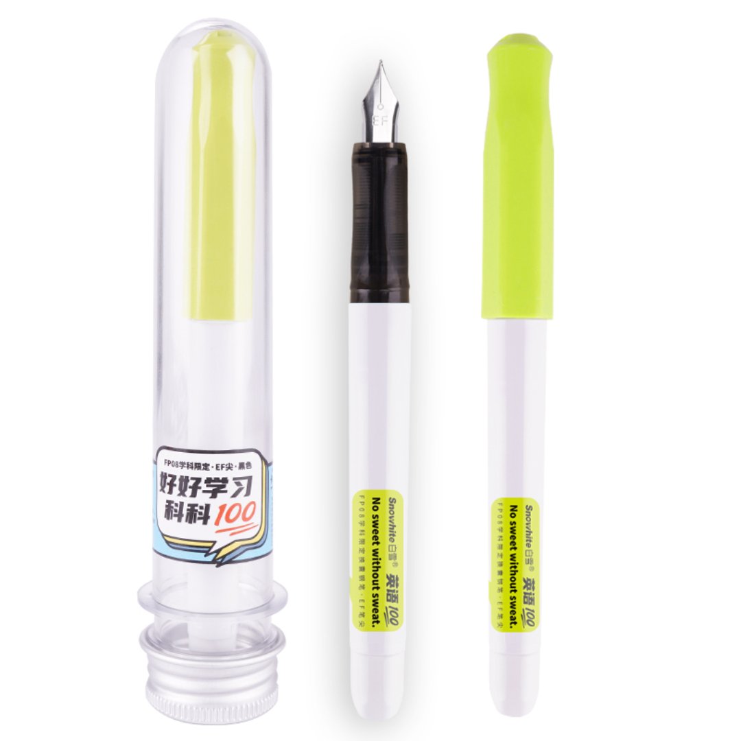 Snowhite Bottle Fountain Pen