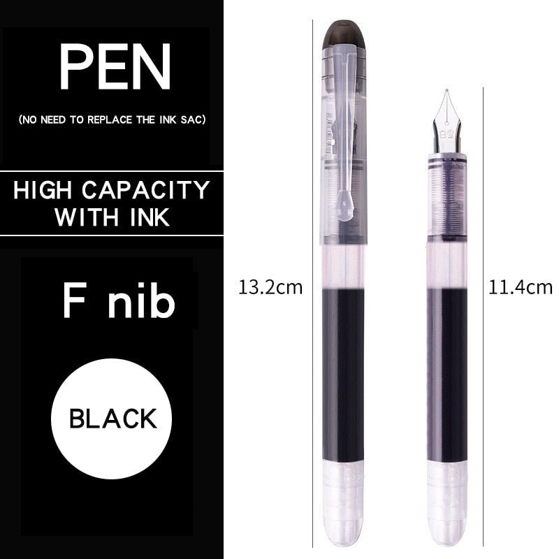 Snowhite FP20 Fountain Pen 0.5 Multicolor Pack of 8