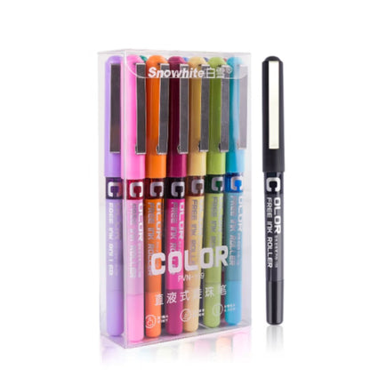 Snowhite Multicolor Roller Ball Pen