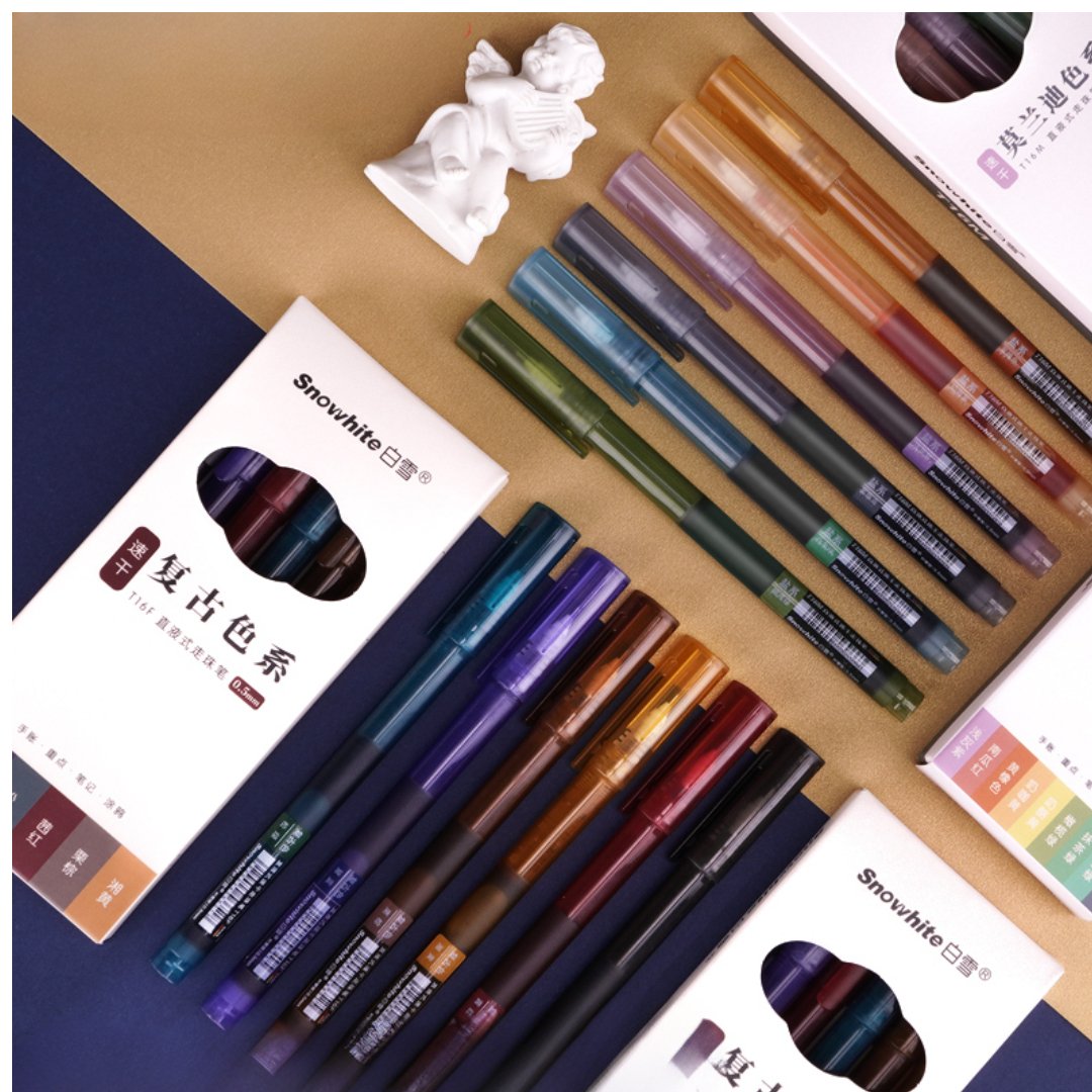 Snowhite Rollerball Pen Bag