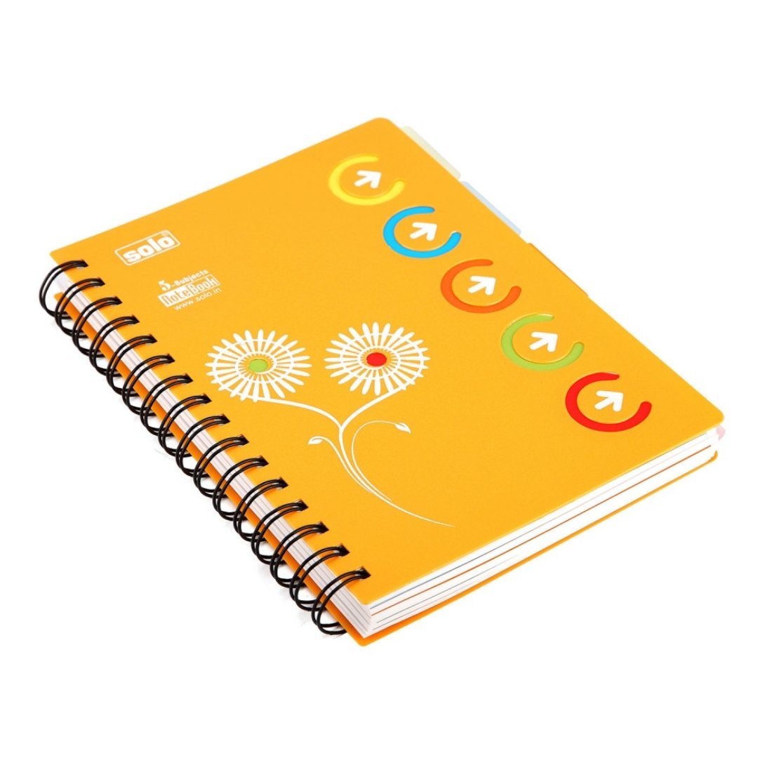 Solo 5 Subject Notebook A5