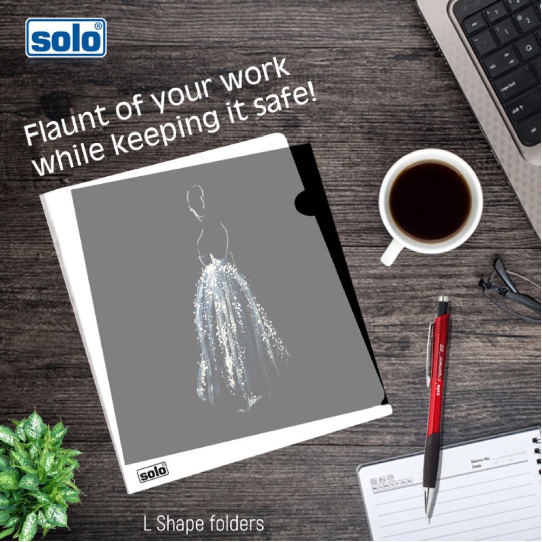 Solo A4 Clear Folder-Pack Of 20