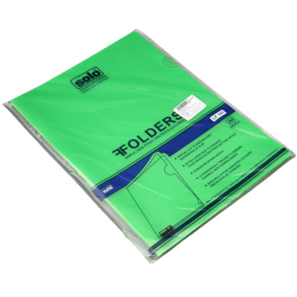 Solo A4 Clear Folder-Pack Of 20