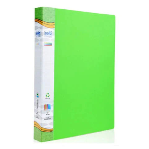 Solo A4 Ring Binder-Neon Green