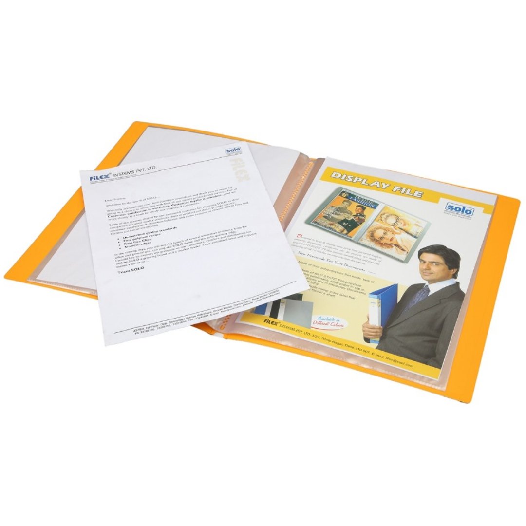 Solo Display Files 20 Pockets A4