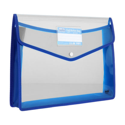 Solo Flexi Button Bag-Foolscap Size