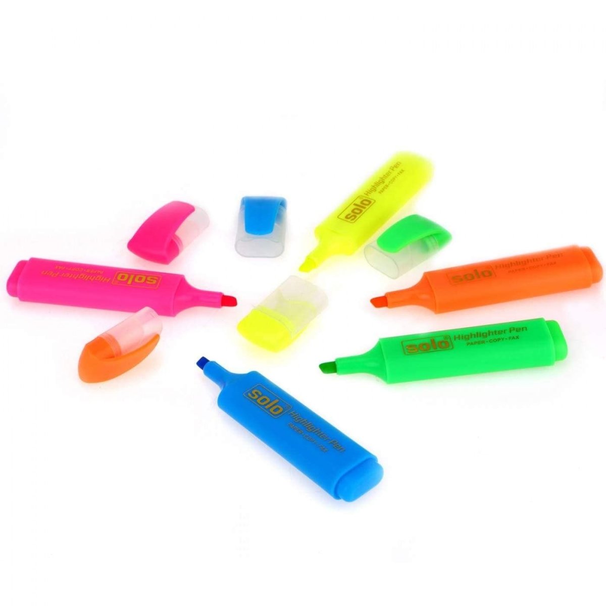 Solo Highlighters (Set Of 5)