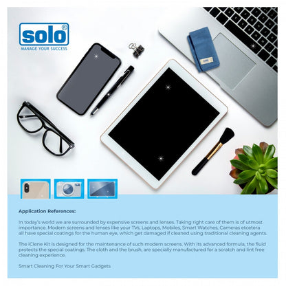 SOLO LENS & GLASS ICLENE CLEANING KIT