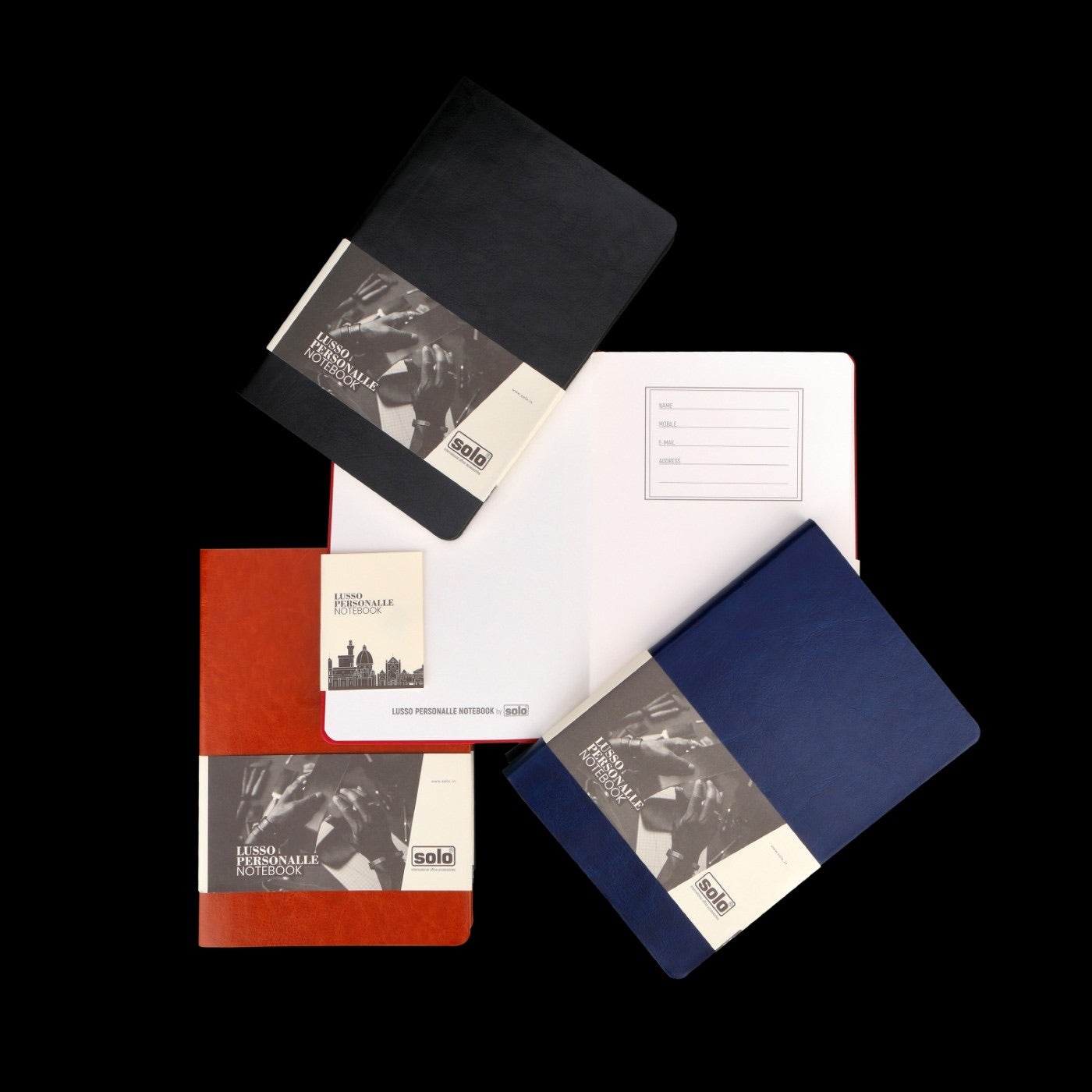 Solo Lusso Personalle Notebook - Softcover A5