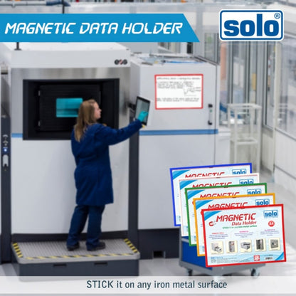 Solo Magnetic Data Holder A4