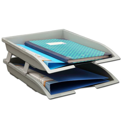 Solo Paper & File Tray- 2 Compartments