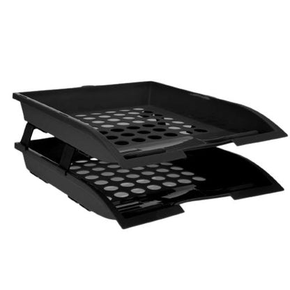 Solo Paper & File Tray- 2 Compartments