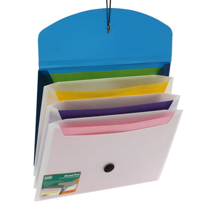 Solo QuadPro 4-section expanding folder -A4
