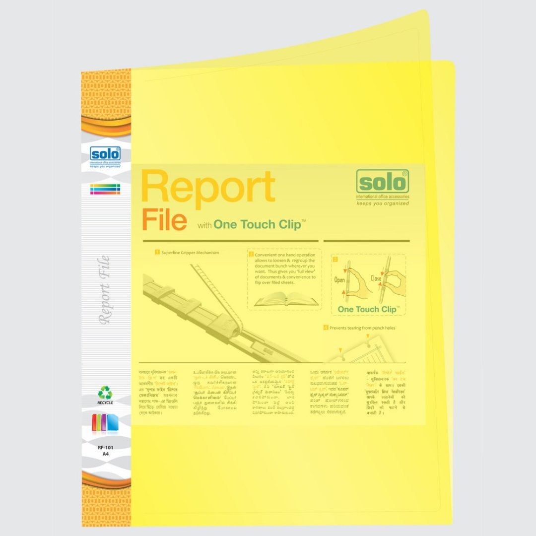 Solo Report File A4-RF101