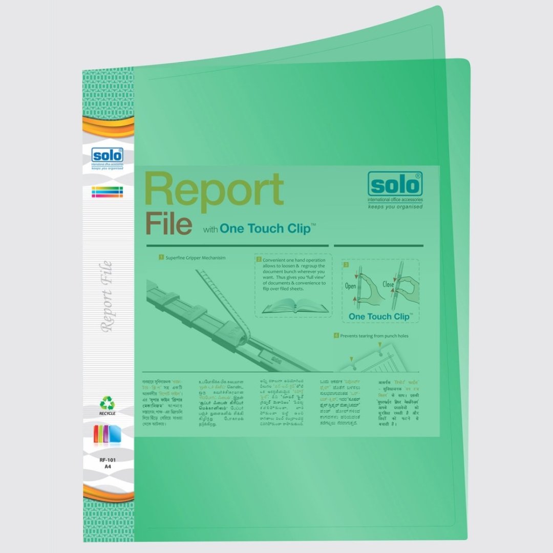 Solo Report File A4-RF101