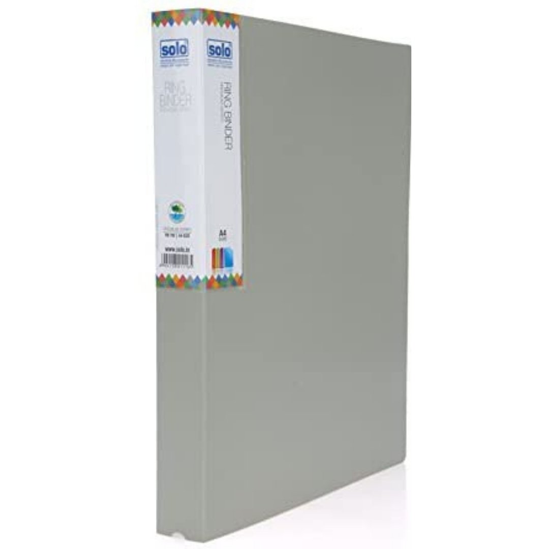 Solo Ring Binder-2d-Ring Binder Premium Series - A4