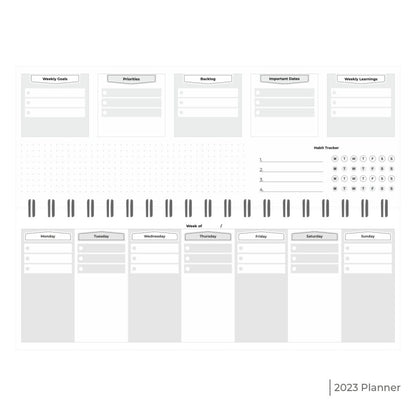 Solo Weekly Success Planner