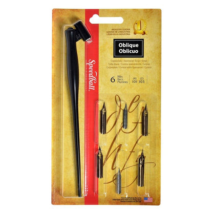 Speedball Art Products Oblique Pen Set
