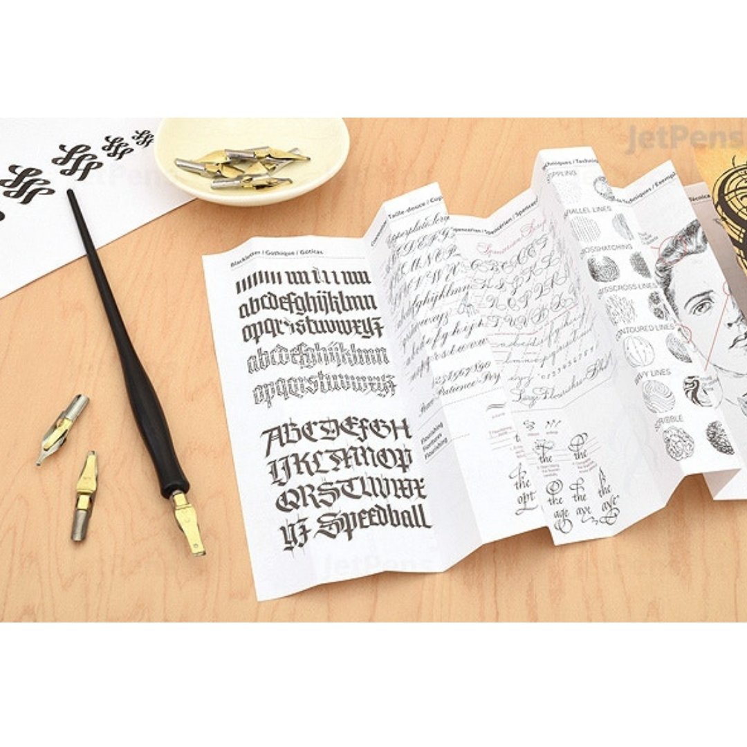 Speedball Calligraphy C-Style Lettering Set