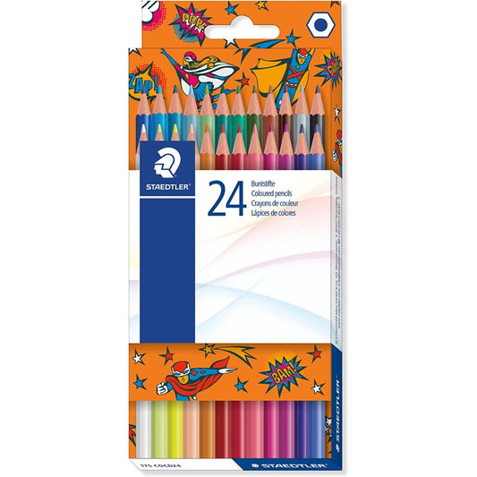 Staedtler Hexagonal Colouring Pencils (Pack of 24)