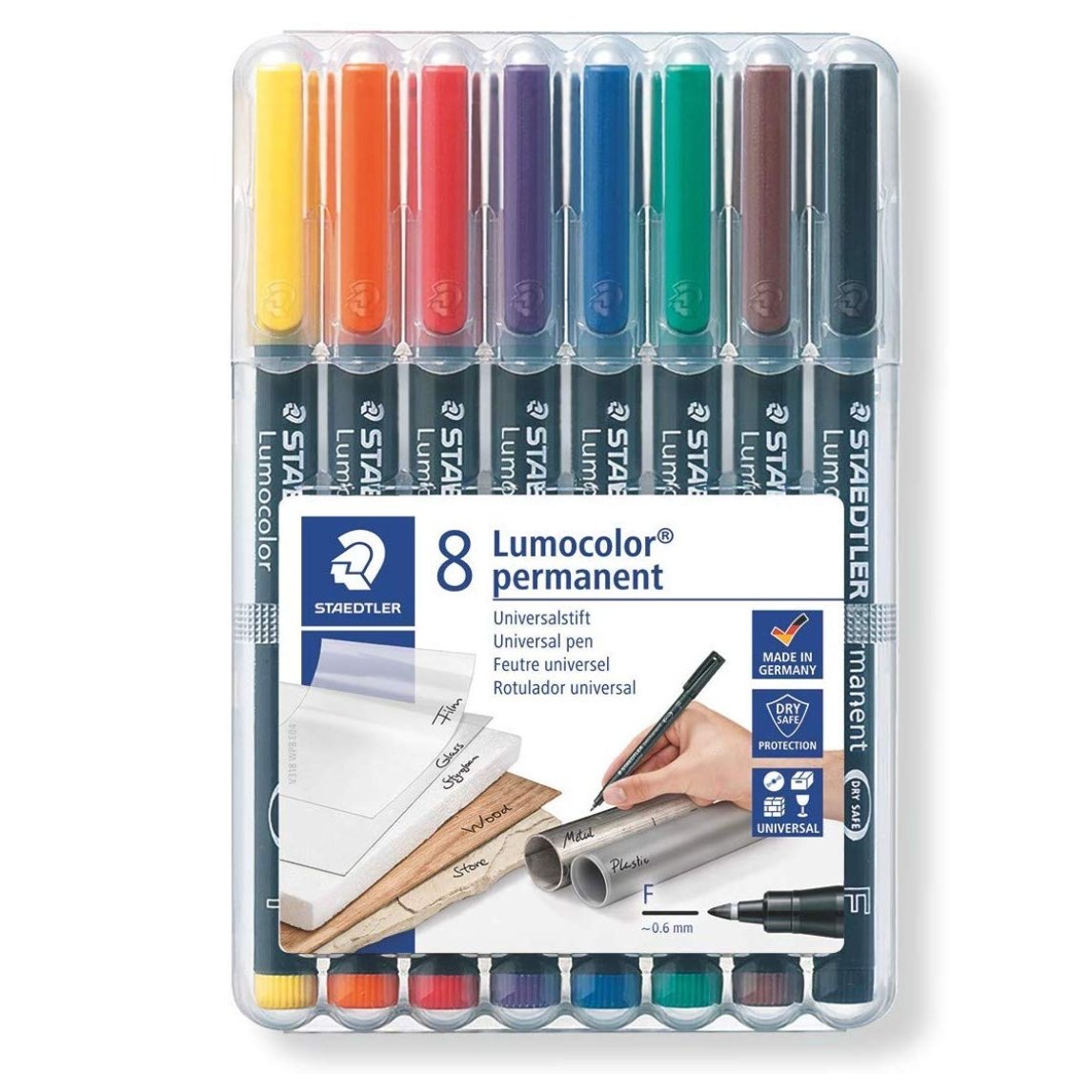 Staedtler Lumocolor Permanent Sets (0.6mm)